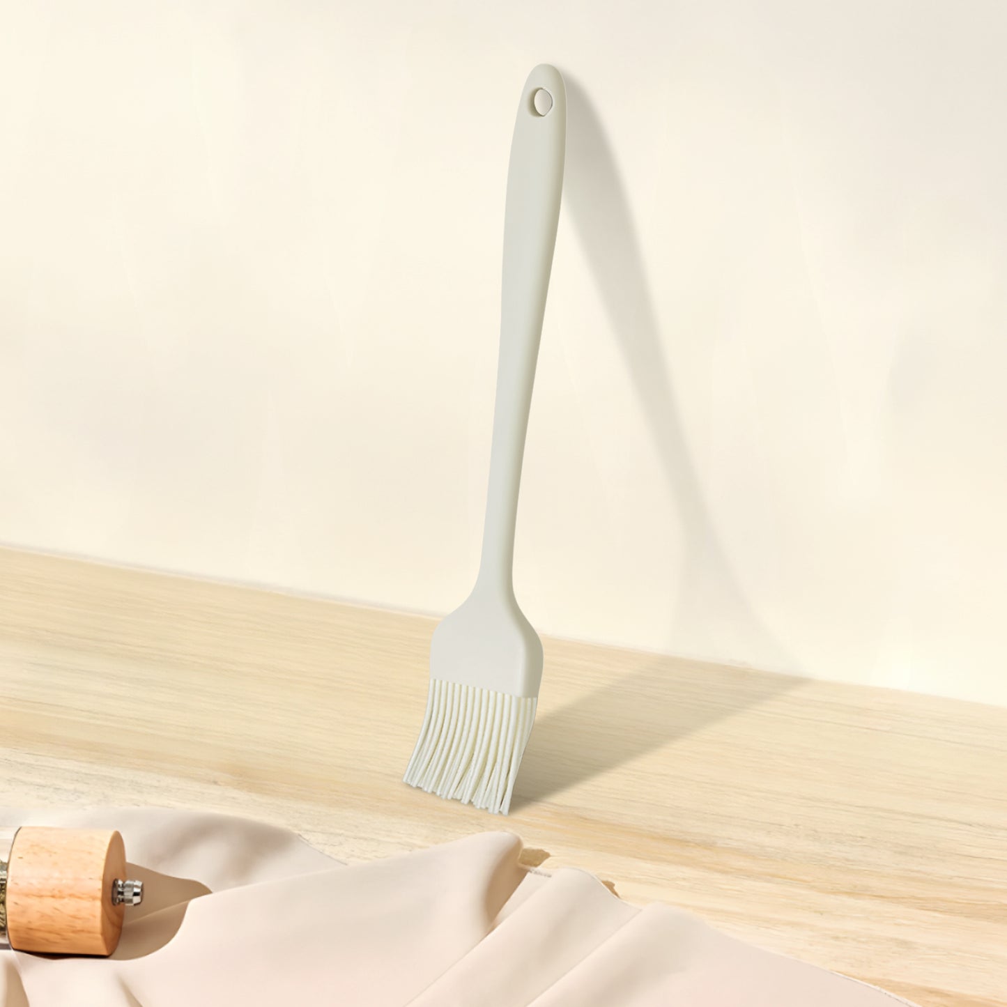 فرشاة سيليكون للدهن والمعجنات - فرشاة طهي مقاومة للحرارة وخالية من مادة BPA للزيت والزبدة وصلصة الشواء